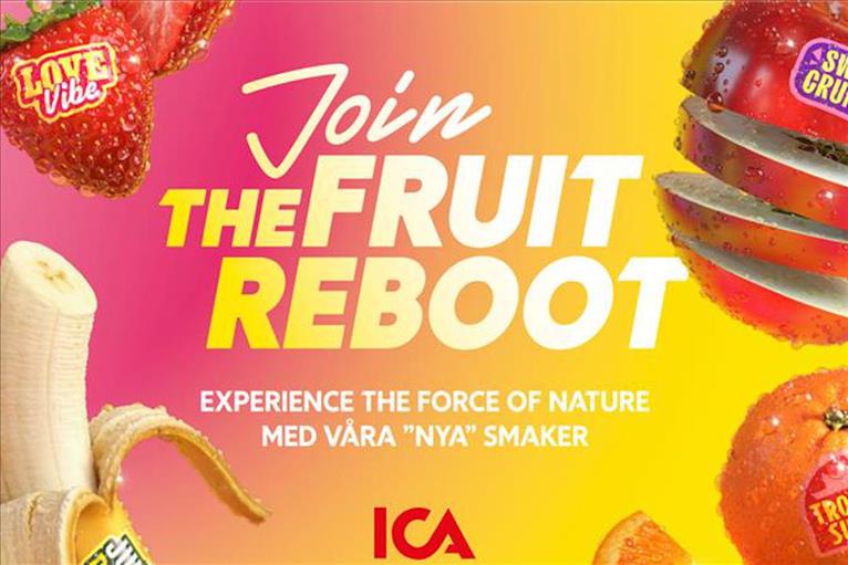 ICA's new initiative to get young people to eat more fruit